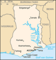 Ghanakaart - Mapsof.Net Map