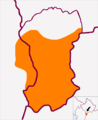 Gora Region Map Blank - Mapsof.Net Map