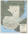 Guatemala Political - Mapsof.Net Map
