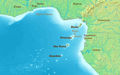 Gulf of Guinea (english) - Mapsof.Net Map