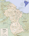 Co-operative Republic of Guyana - Mapsof.net