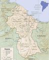 Co-operative Republic of Guyana - Mapsof.net