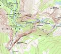 Happy Isles Topo Map - Mapsof.net