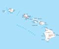 Hawaii Reference Map - Mapsof.Net Map