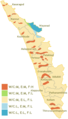 Hazard Map of Kerala - Mapsof.Net Map