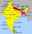 Hindistan Dilleri - Mapsof.Net Map