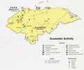 Honduras Econ 1983 - Mapsof.Net Map