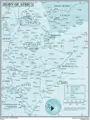 Horn of Africa - Mapsof.Net Map