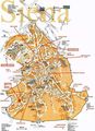 Hotel Map of Siena - Mapsof.Net Map