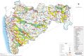 Hydrographic Map of Maharashtra - Mapsof.Net Map