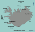 Iceland Map - Mapsof.Net Map