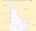 Idaho County Map - Mapsof.Net Map
