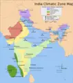 India Climatic Zone Map - Mapsof.Net Map