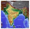 India Topogaphy Fr - Mapsof.net
