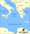 Ionian Sea - Mapsof.net