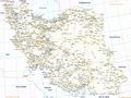 Iran Road Map - Mapsof.Net Map
