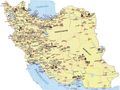 Iran Tourist Map - Mapsof.Net Map