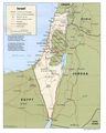 Israel Policital Map - Mapsof.Net Map