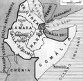 Italian East Africa Map - Mapsof.Net Map