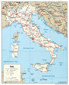 Italy Political Map 2004 - Mapsof.Net Map