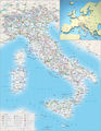 Italy Map 1 - Mapsof.Net Map