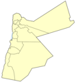 Jordan Governorates 1 - Mapsof.Net Map