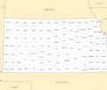 Kansas County Map - Mapsof.Net Map