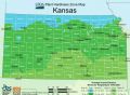 Kansas Plant Hardiness Zone Map - Mapsof.Net Map