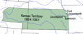 Kansasterritory - Mapsof.Net Map