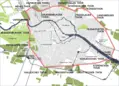 Karte Berlin Akzisemauer - Mapsof.Net Map