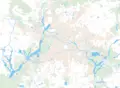 Karte Region Berlin (bearbeitungsvorlage) - Mapsof.Net Map