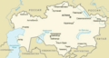 Kazakhstan Ru - Mapsof.Net Map