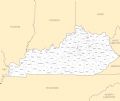 Kentucky County Map - Mapsof.Net Map
