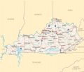 Kentucky Reference Map - Mapsof.Net Map
