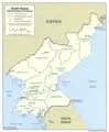 Korea North Admin 2005 - Mapsof.Net Map