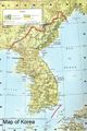 Korea Physical - Mapsof.Net Map