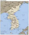 Korean Peninsula - Mapsof.Net Map