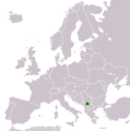 Kosovo Luxembourg Locator 1 - Mapsof.Net Map