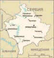 Kosovo Map Rus2 - Mapsof.net