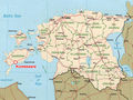 Kuressaare In Estonia - Mapsof.net
