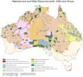 Land And Water Resource Map of Australia - Mapsof.Net Map