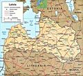 Latvia Map - Mapsof.Net Map