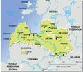 Latvia Topographic Map - Mapsof.net