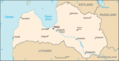 Lettland - Mapsof.Net Map