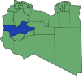 Libyen Wadi Al Shatii - Mapsof.Net Map
