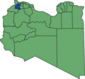 Libyen Yafran - Mapsof.Net Map