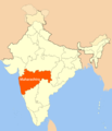 Location Map of Maharashtra - Mapsof.Net Map