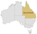 Airports queensland map