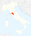 Location Map of Siena - Mapsof.Net Map
