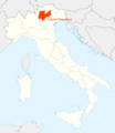 Location Map of Trento - Mapsof.Net Map